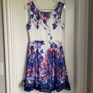 Floral dress, size S